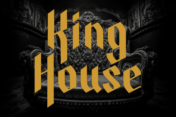 Elevate Your Brand Identity with the King House Typeface