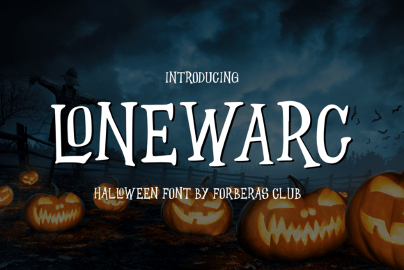 Lonewarc: Elevate Brand Identity With Bouncy Display Typography
