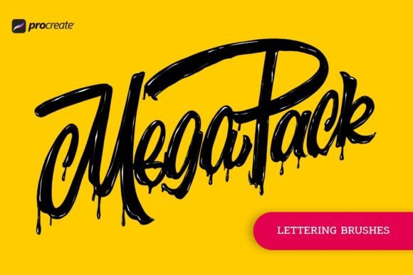 MegaPack for Lettering: The Ultimate Digital Brush Collection