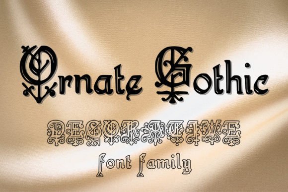 Ornate Gothic: Elevating Brand Identity with Antique Blackletter Typography