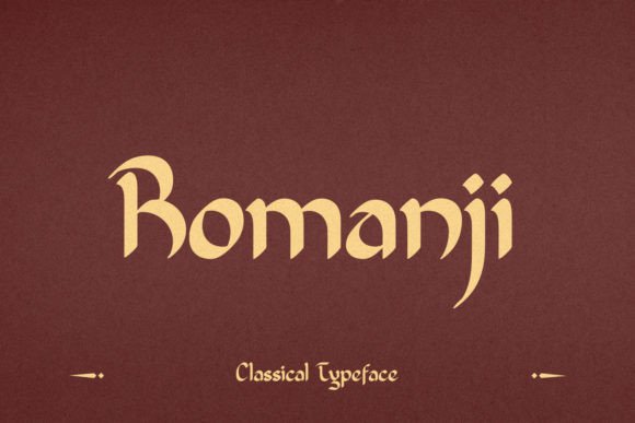 Romanji Font Review: A Bold, Modern Display Type for High-Impact Design
