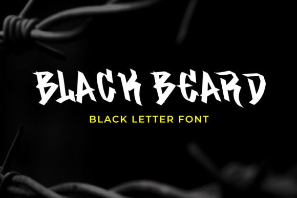 Unleashing the Power of Black Beard: The Ultimate Display Font for Bold Visual Impact