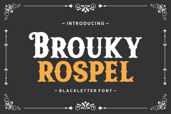 Unlocking the Power of Brouky Rospel for High-Impact Typography