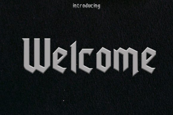 Welcome to the Art of Expression with Blackletter Typography